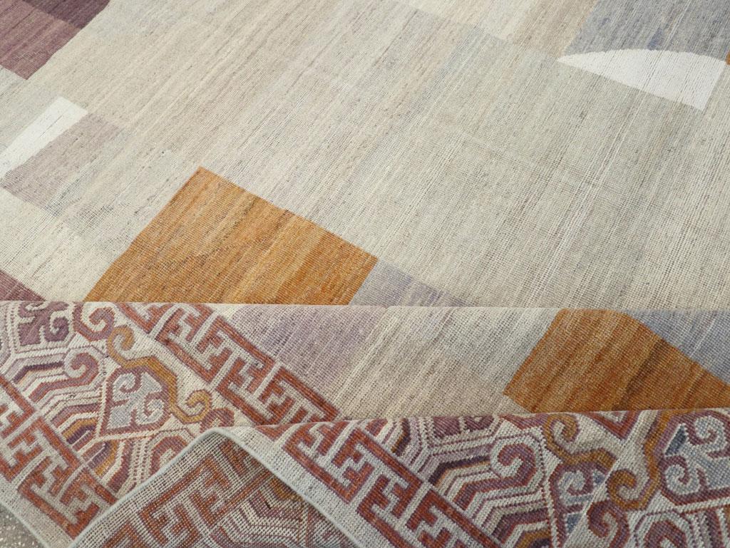 Tapis Khotan du Turkestan oriental du 21e siècle en vente 1