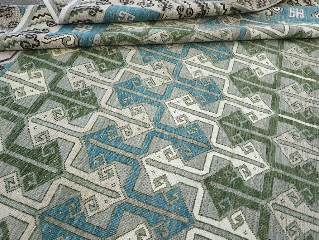 21st Century East Turkestan Khotan Room Size Carpet For Sale 1