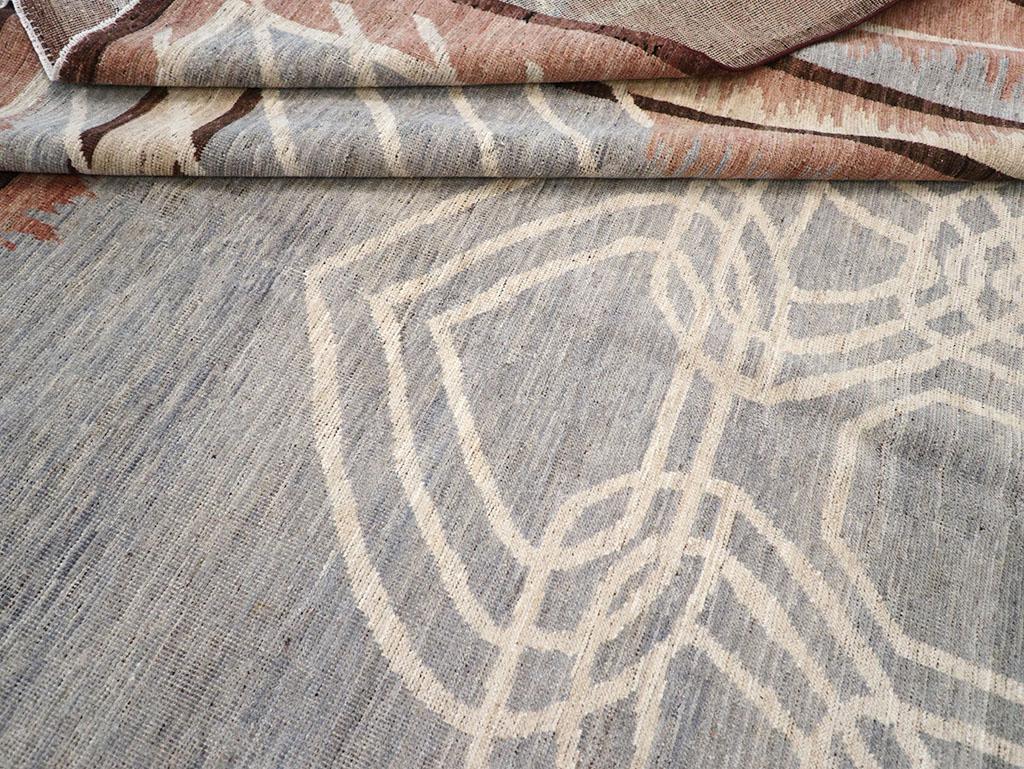 21st Century East Turkestan Khotan Room Size Carpet For Sale 1