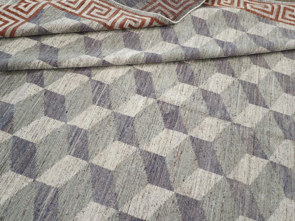 Tapis Khotan du Turkestan oriental du 21e siècle en vente 2