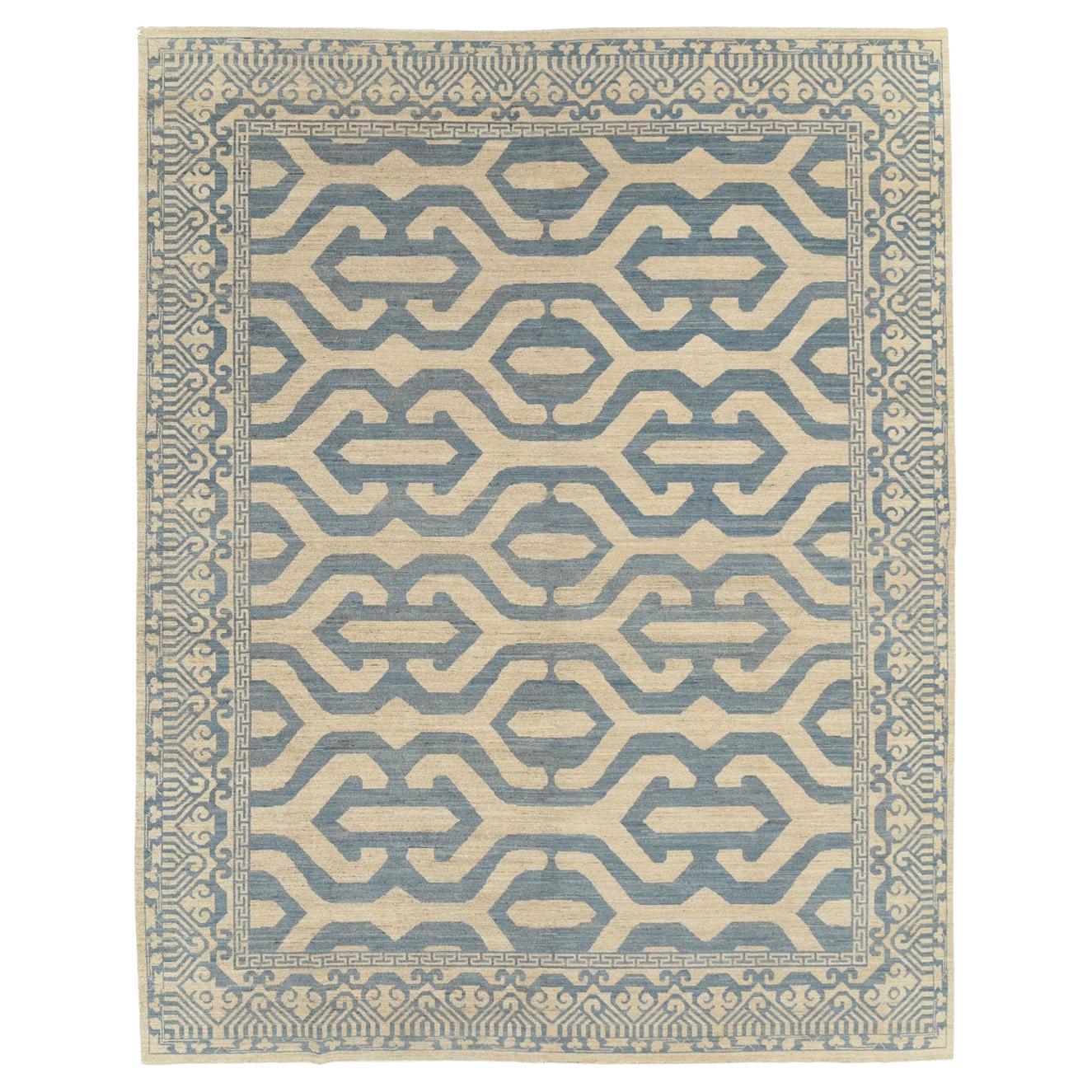 21st Century East Turkestan Khotan Room Size Carpet
