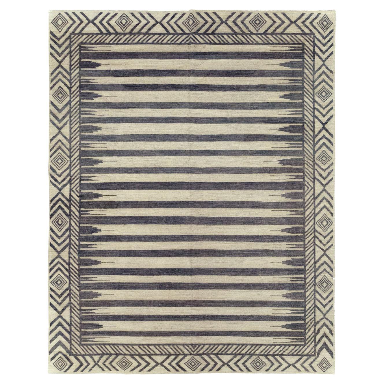 21st Century East Turkestan Khotan Room Size Carpet