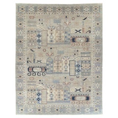 21st Century East Turkestan Khotan Room Size Carpet
