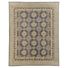 21st Century East Turkestan Khotan Room Size Carpet