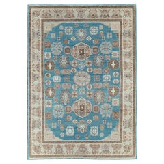 21st Century East Turkestan Khotan Room Size Carpet