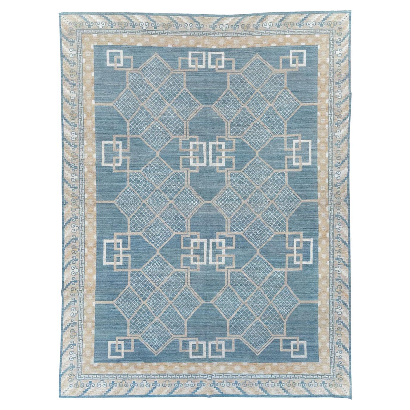 21st Century East Turkestan Khotan Room Size Carpet