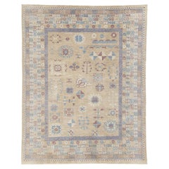 21st Century East Turkestan Khotan Room Size Carpet