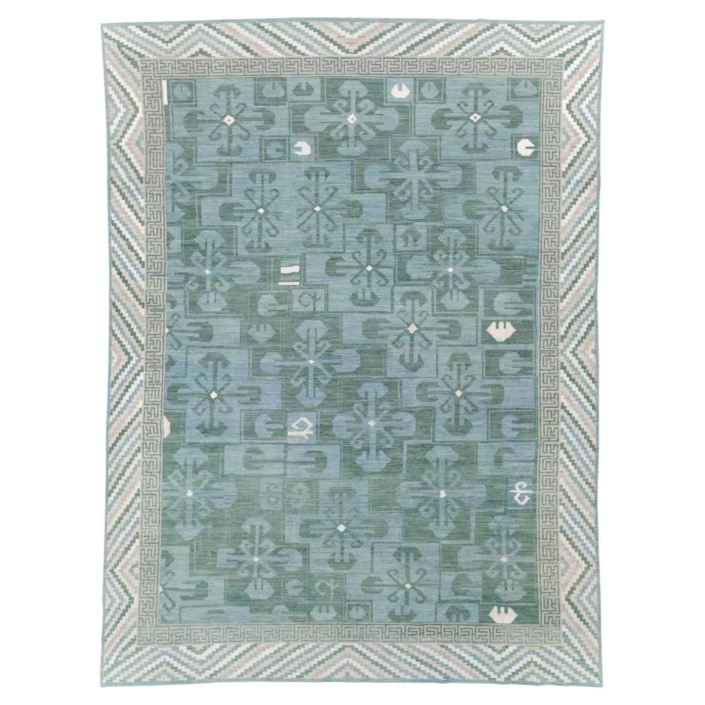 21st Century East Turkestan Khotan Room Size Carpet