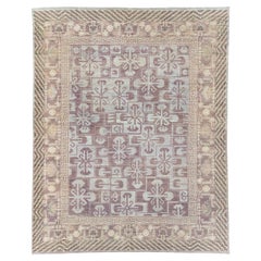 21st Century East Turkestan Khotan Room Size Carpet