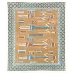21st Century East Turkestan Khotan Room Size Carpet