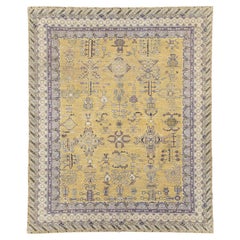21st Century East Turkestan Khotan Room Size Carpet
