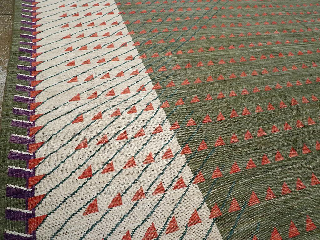 East Turkestani 21st Century East Turkestan Modern Large Room Size Carpet For Sale