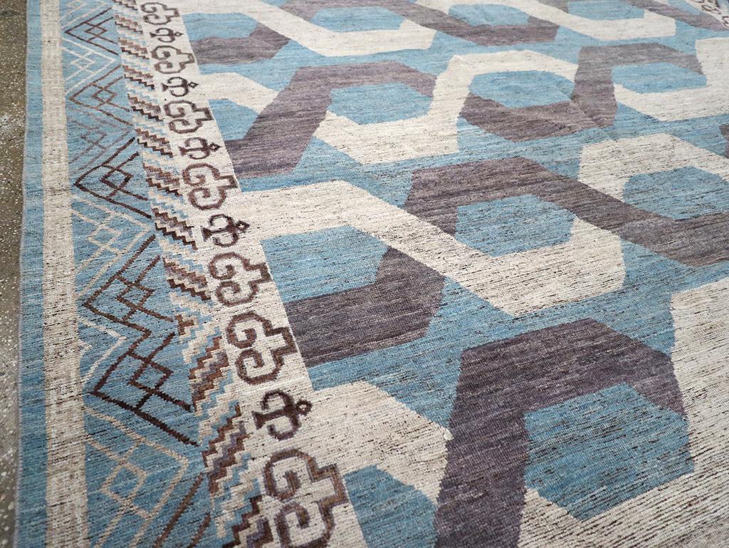 Moderne Tapis moderne du Turkestan oriental du 21e siècle en vente