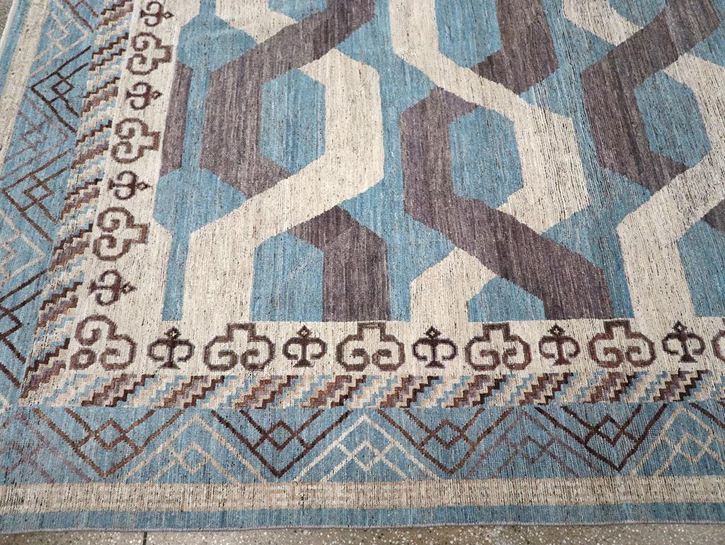 Tapis moderne du Turkestan oriental du 21e siècle Neuf - En vente à New York, NY