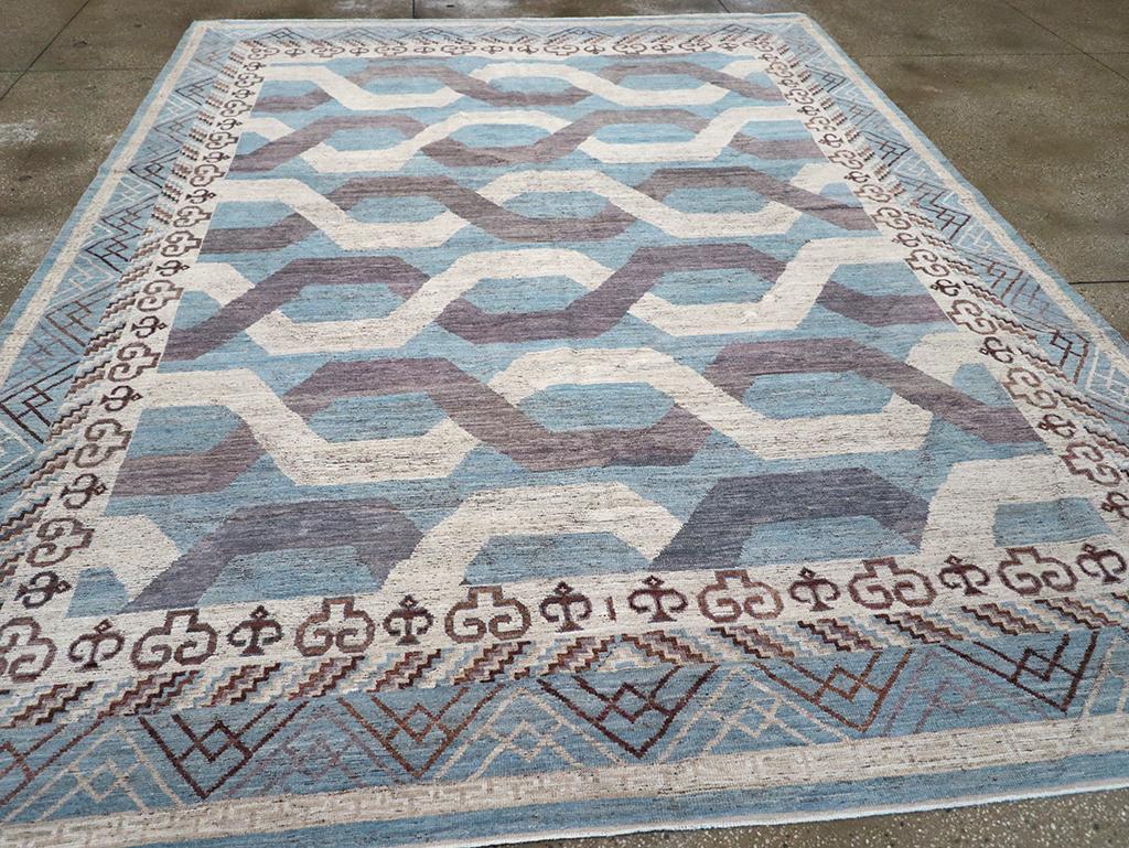 XXIe siècle et contemporain Tapis moderne du Turkestan oriental du 21e siècle en vente