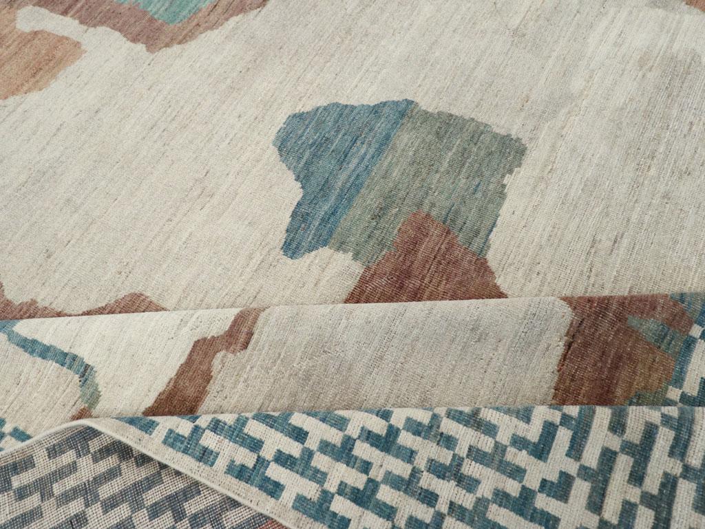 Laine Tapis moderne du Turkestan oriental du 21e siècle en vente