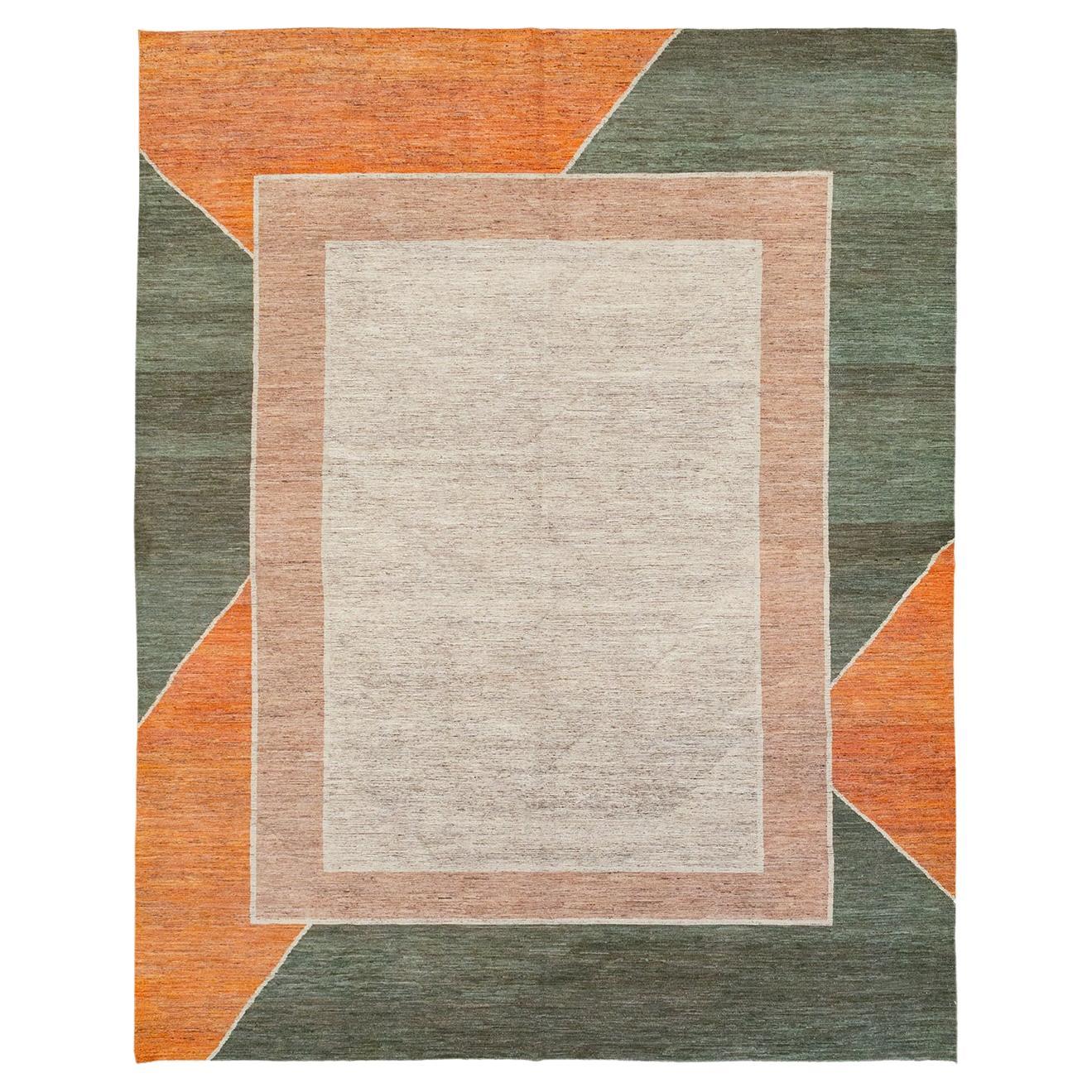 21st Century East Turkestan Modern Room Size Carpet