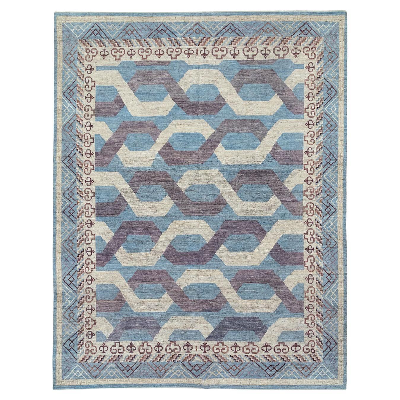 21st Century East Turkestan Modern Room Size Carpet