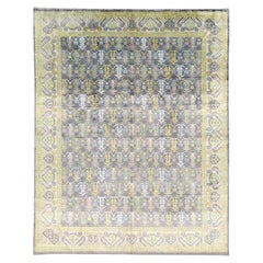21st Century East Turkestan Silk Khotan Room Size Carpet by Galerie Shabab