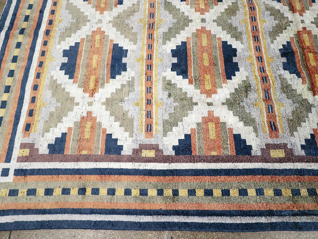 XXIe siècle et contemporain Tapis du XXIe siècle en soie du Turkestan oriental Khotan en vente