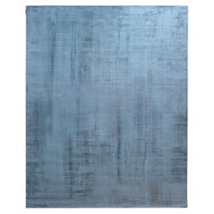 Alfombra Aterciopelada Gris Azul Siglo XXI by Deanna Comellini 250x350 cm
