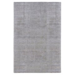 21st Cent Eco-Friendly Velvety White Rug by Deanna Comellini In Stock 200x300 cm
