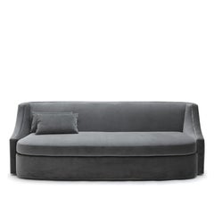 Canapé Eduarda du 21e siècle, 100 % velours de coton, par Duistt