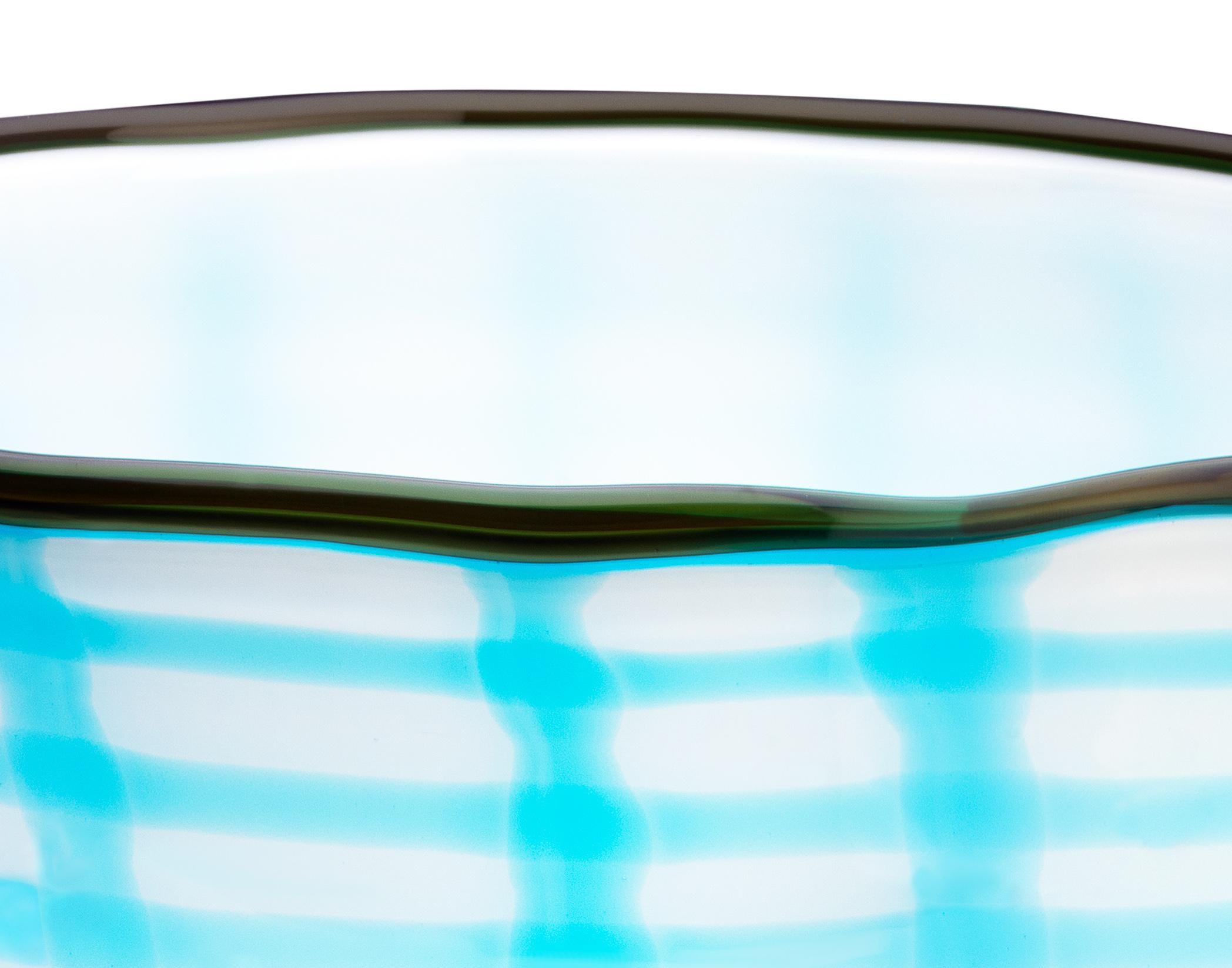 Contemporary 21st Century Elena Cutolo Bowl Murano Glass Various Colors For Sale