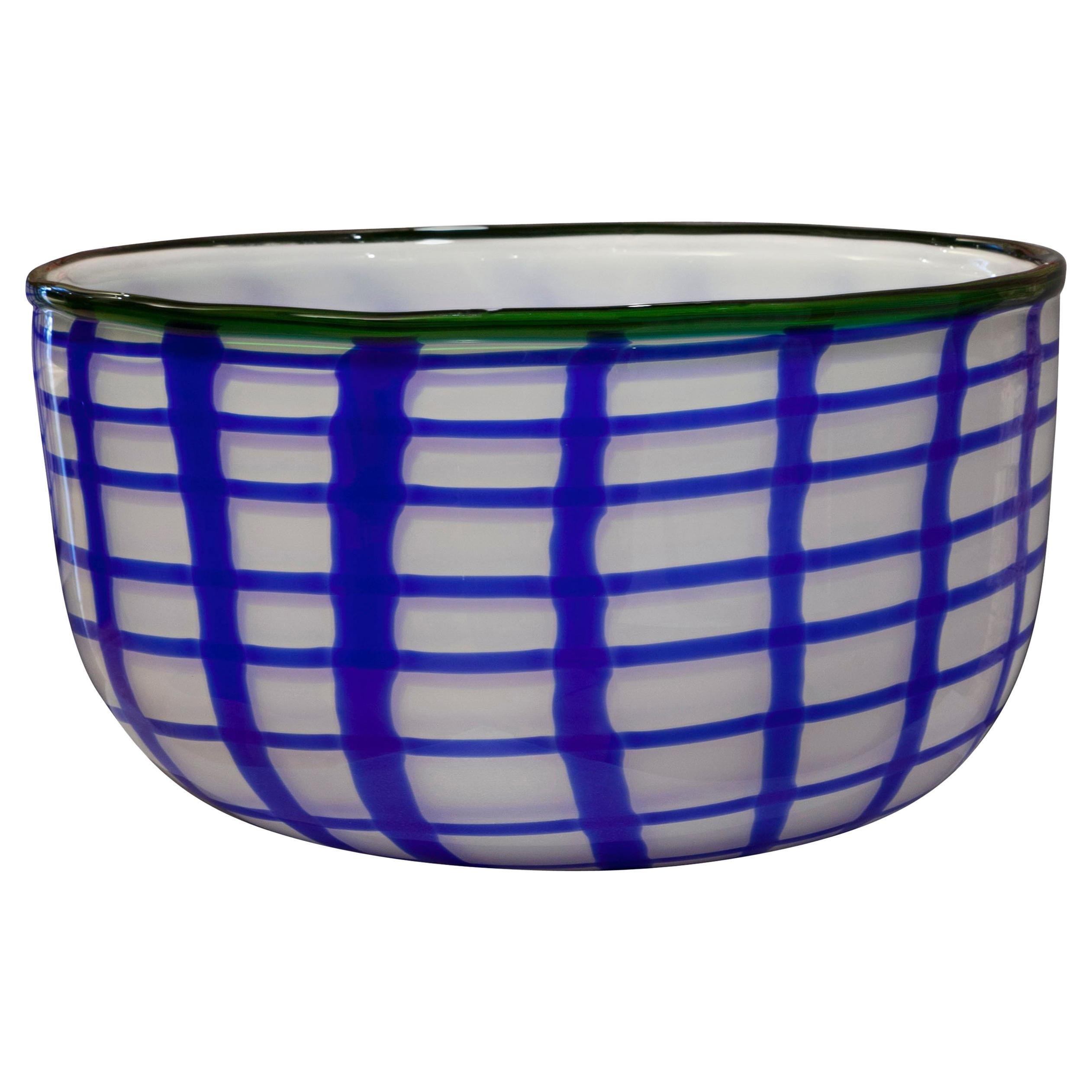 Murano Style Art Glass Vase Bowl Dish ref B437 