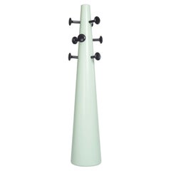21st Century Elena Salmistraro Coat Hanger Polyurethane Solid Wood Gray Scapin