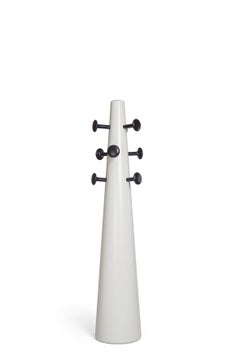 21st Century Elena Salmistraro Coat Hanger Polyurethane Solid Wood Green Scapin