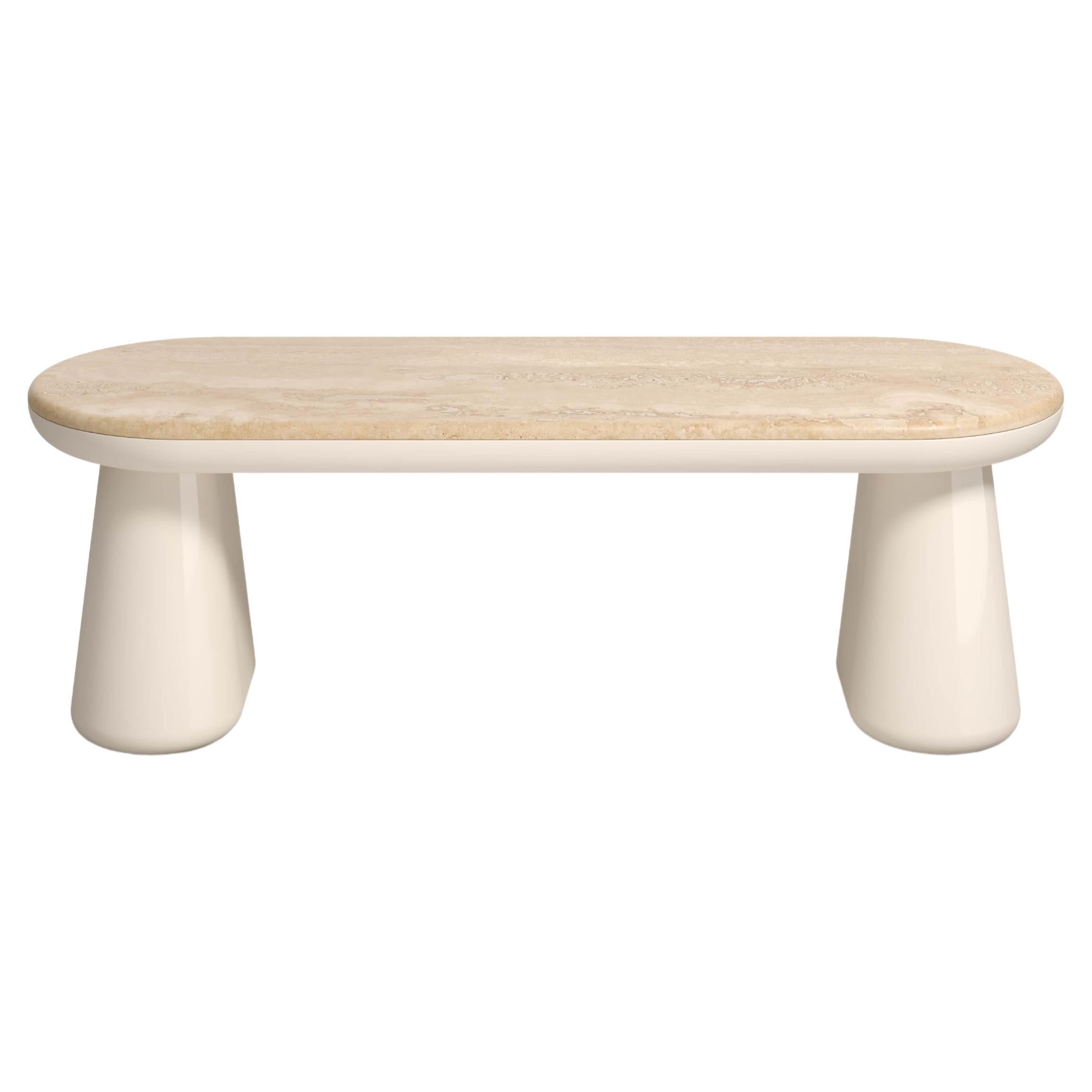 Banc Ione, Design/One pour Scapin Collezioni.
Nouvelle collection de l'âge atomique.

Dans la banquette Ione, la rencontre entre les géométries simples et les motifs graphiques de l'Edition Limitée laisse place à des monochromes qui mêlent