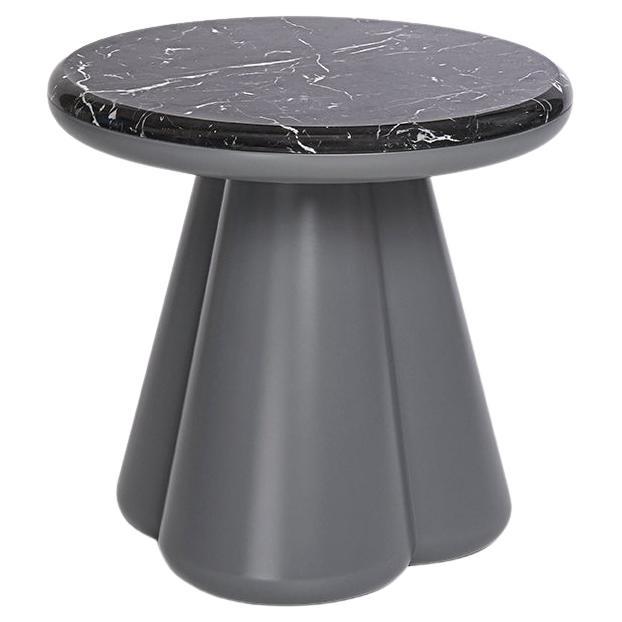 Table basse Elena Salmistraro du 21e siècle en marbre polyuréthane NeroMarquinia