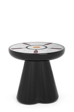 21st Century Elena Salmistraro Stool Low Table Polyurethane Marble Resin Scapin