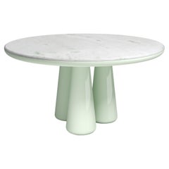 21st Century Elena Salmistraro Table Polyurethane Grigio Billiemi Stone Glossy
