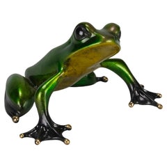 Used 21st Century Enamelled Bronze Sculpture entitled "Scallywag" by Tim Cotterill