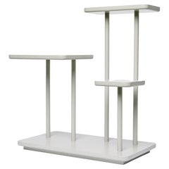 Mesa de centro del siglo XXI fabricada artesanalmente en Italia por Atelier Ferraro Color Gris Tela