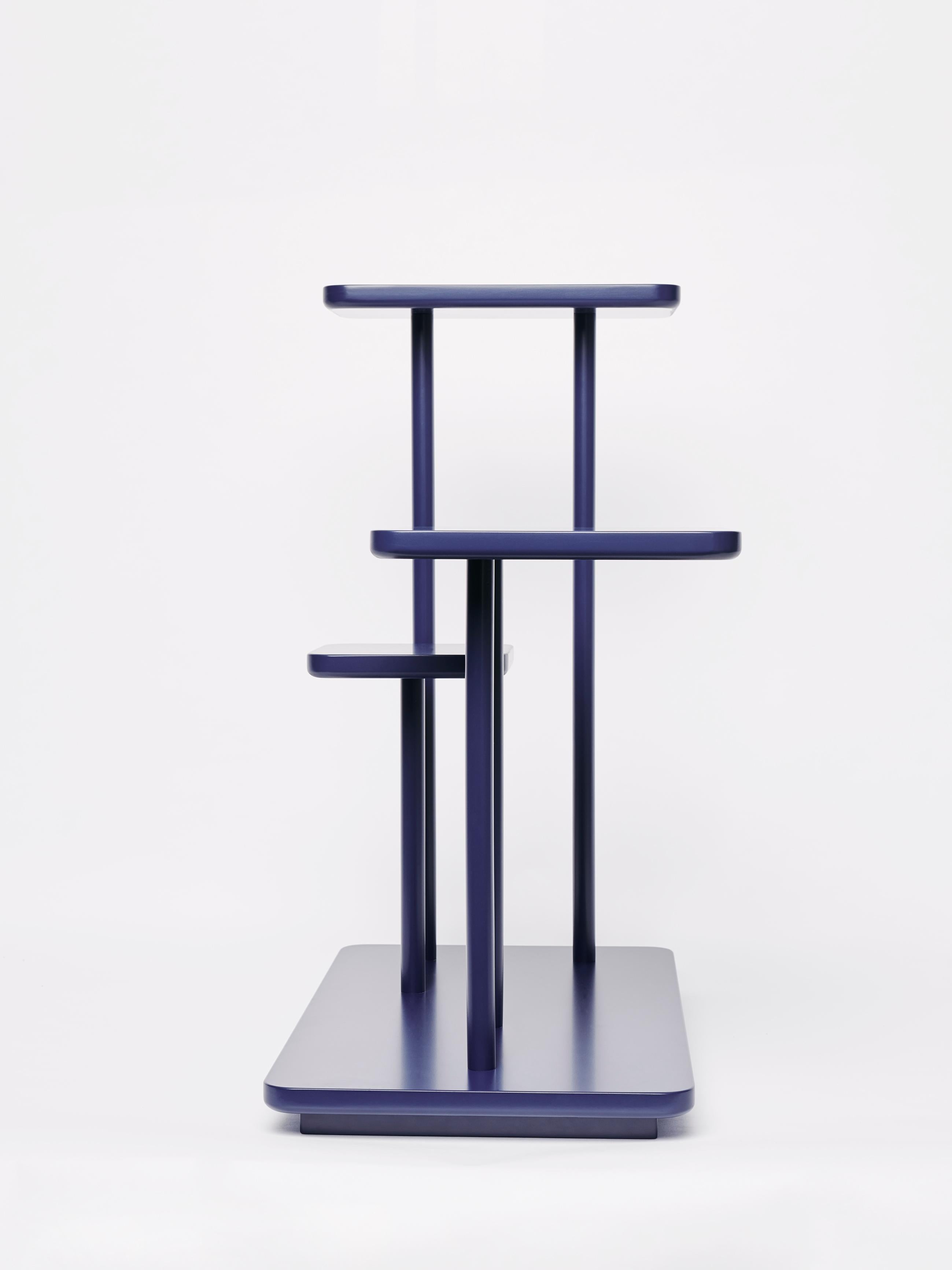 European 21st Century End Table Handcrafted in Germany by Atelier Ferraro