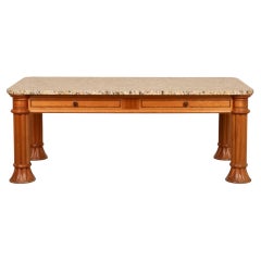 21st Century English Bespoke Cherrywood Coffee Table by Sean Feeney