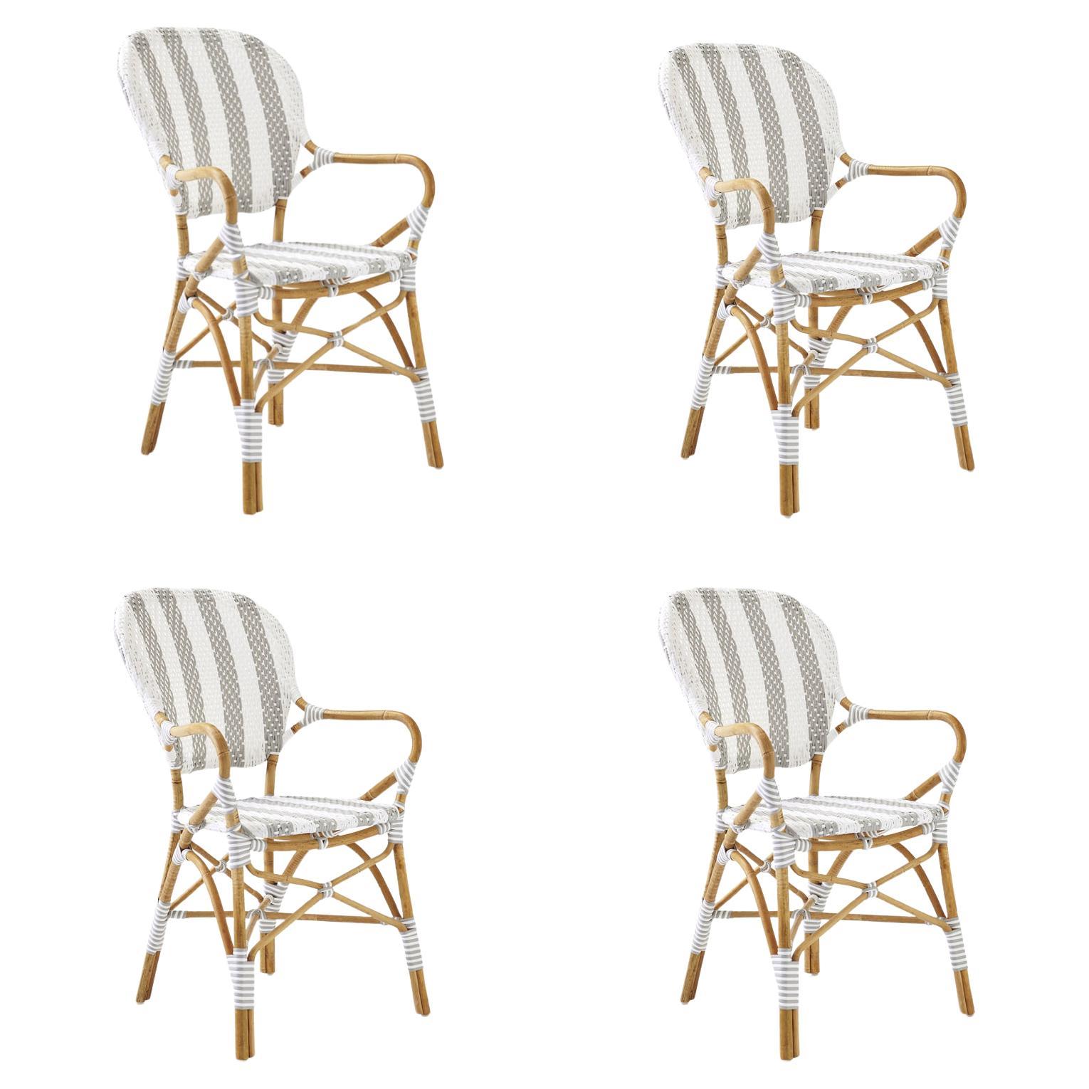 21st Century European Set of Four Nice Arm Chairs