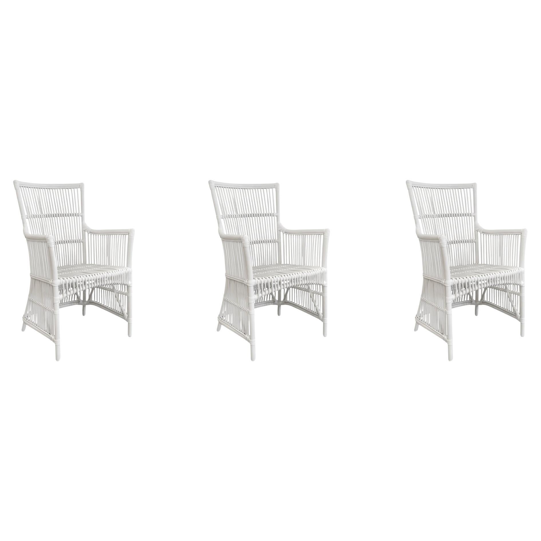 21st Century European Set of Three Lars Armchairs