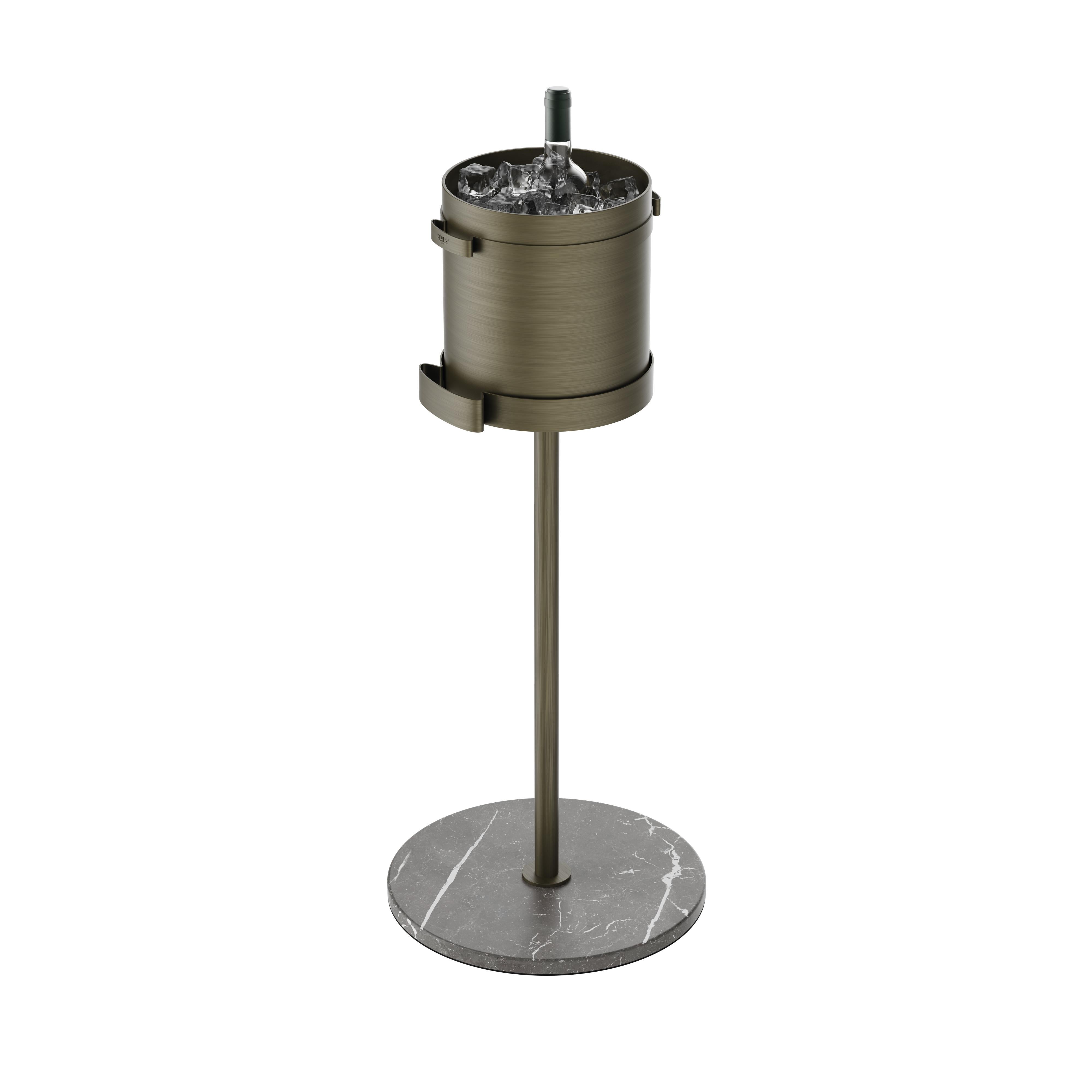 Contemporary 21st Century Everest Ice Bucket Holder Made in Portugal by Porus Studio For Sale