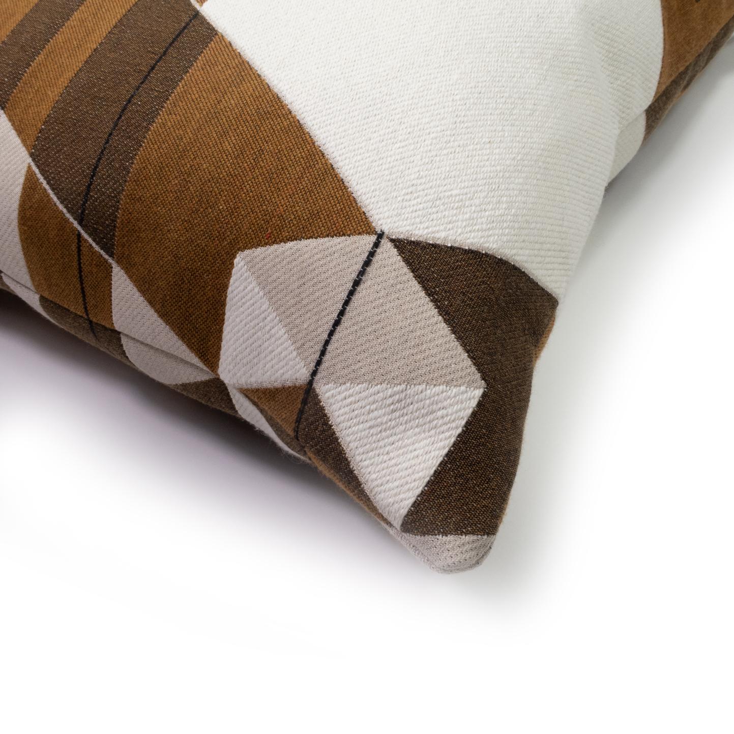 Our Coup de Foudre or ‘Love at first sight’ fabric is art in action. With a nod to Picasso’s Ma Jolie, the various shades of brown interlace to tell a tale of love’s first sweet embrace. 

Made from a combination of high-end Martindale quality