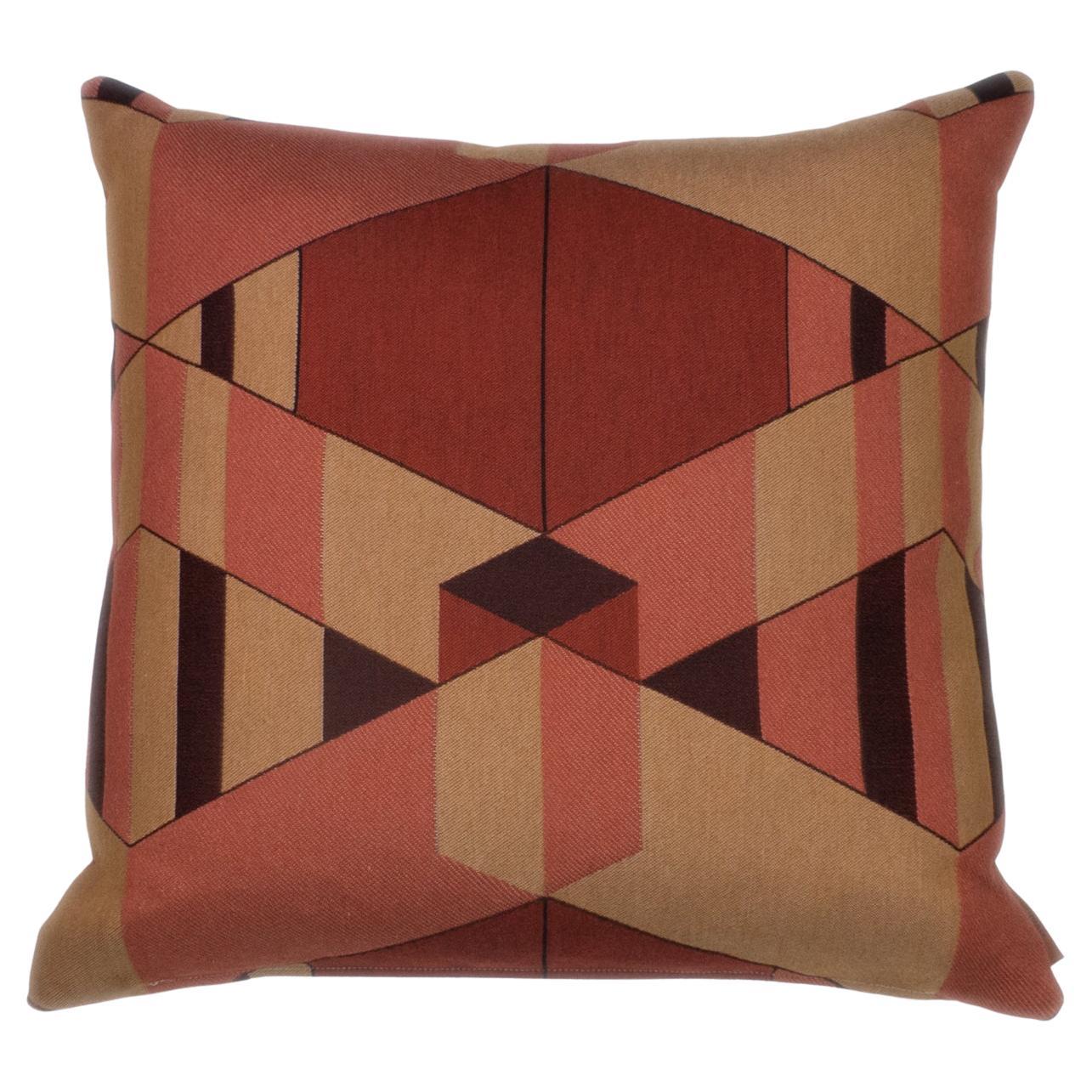 Cushion / Pattern Pillow Absolute Coup De Foudre Red by Evolution21 For Sale