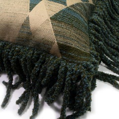 Cushion / Pattern Pillow Supreme Coup De Foudre Green by Evolution21