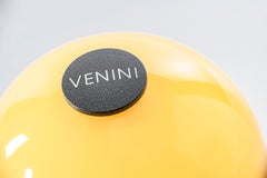 Venini Battery Lamp in Amber, Rechargeable, Dimmerable, Touch