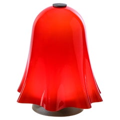 21st Century Fantasmino Rechargeable, Dimmerable, Touch Table Lamp Red