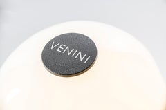 Venini Battery Lamp in Milk-White, Rechargeable, Dimmerable, Touch