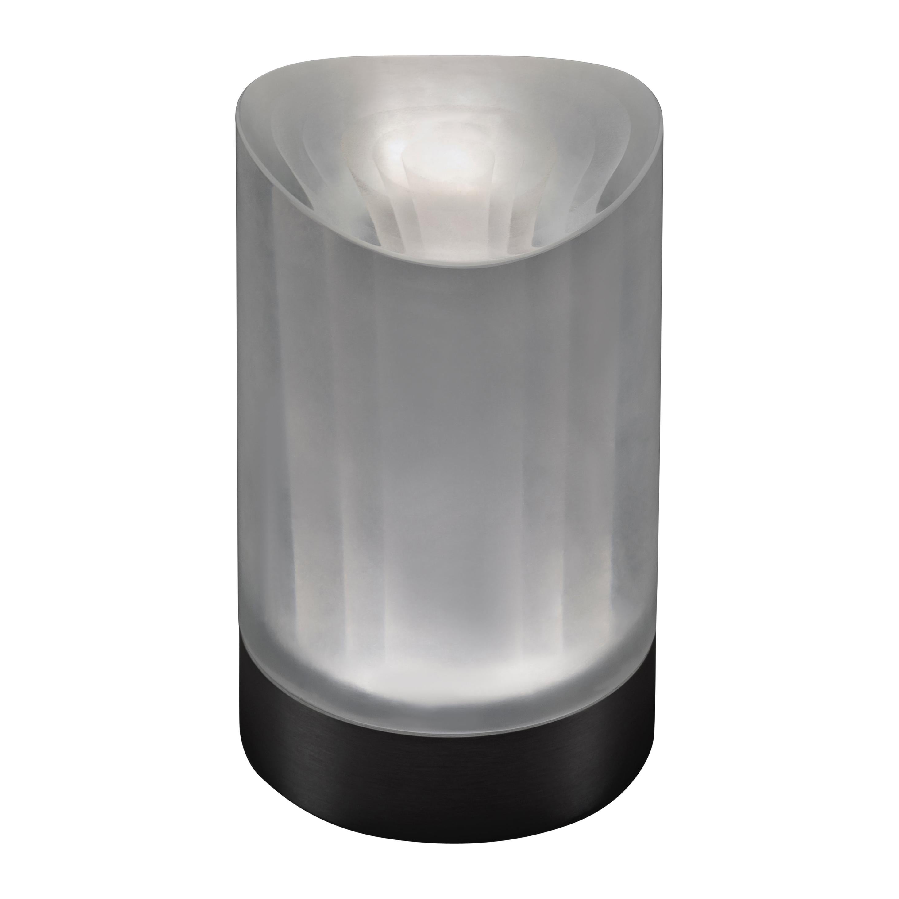 21. Jahrhundert 21. Jahrhundert, wiederaufladbare Muranoglas-Lampe, verschiedene Farben, Peri Haute