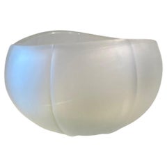 21st Century Federico Peri Linae Medium Vase Crystal Murano Glass